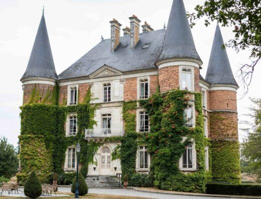 Façade du château de Mickaël