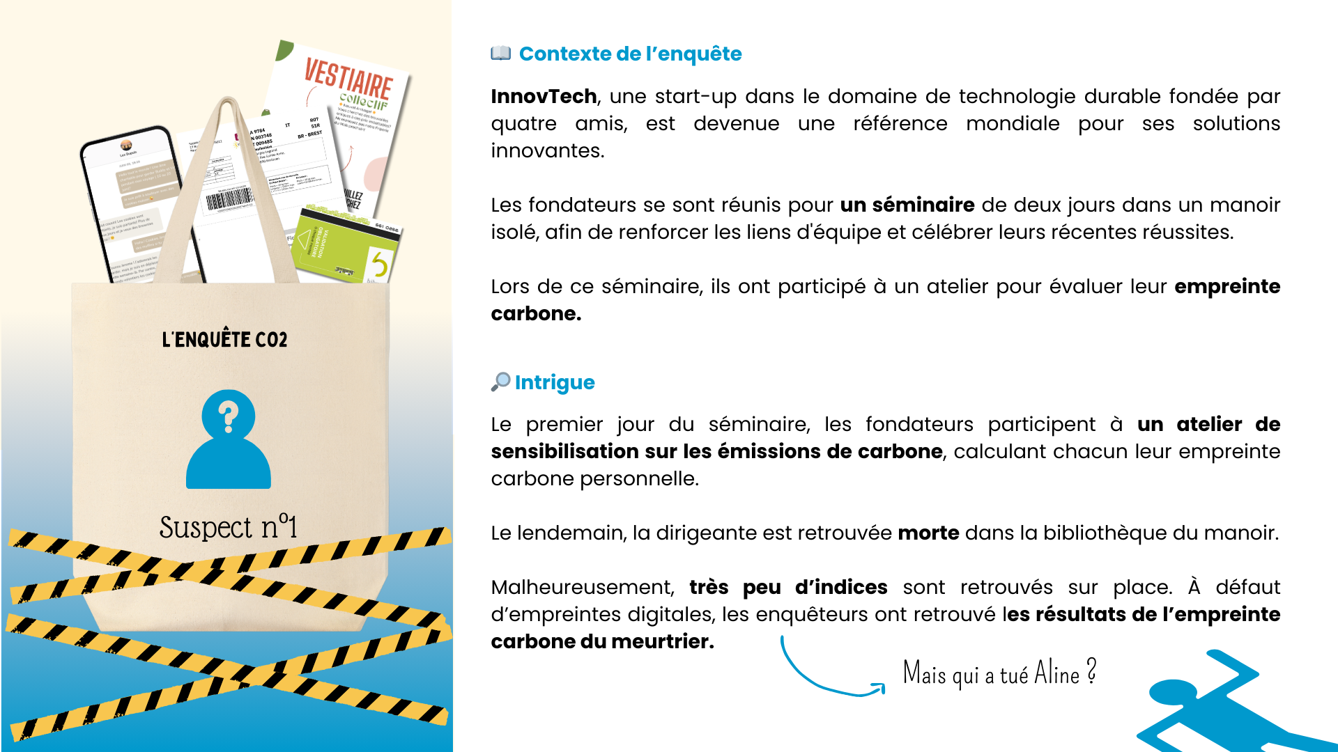Serious game “L’enquête CO2”