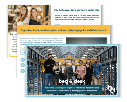 mockup communiqué de presse